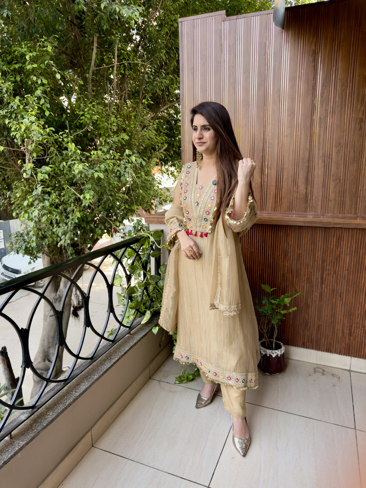 Sona Ruha Tissue Suit Set